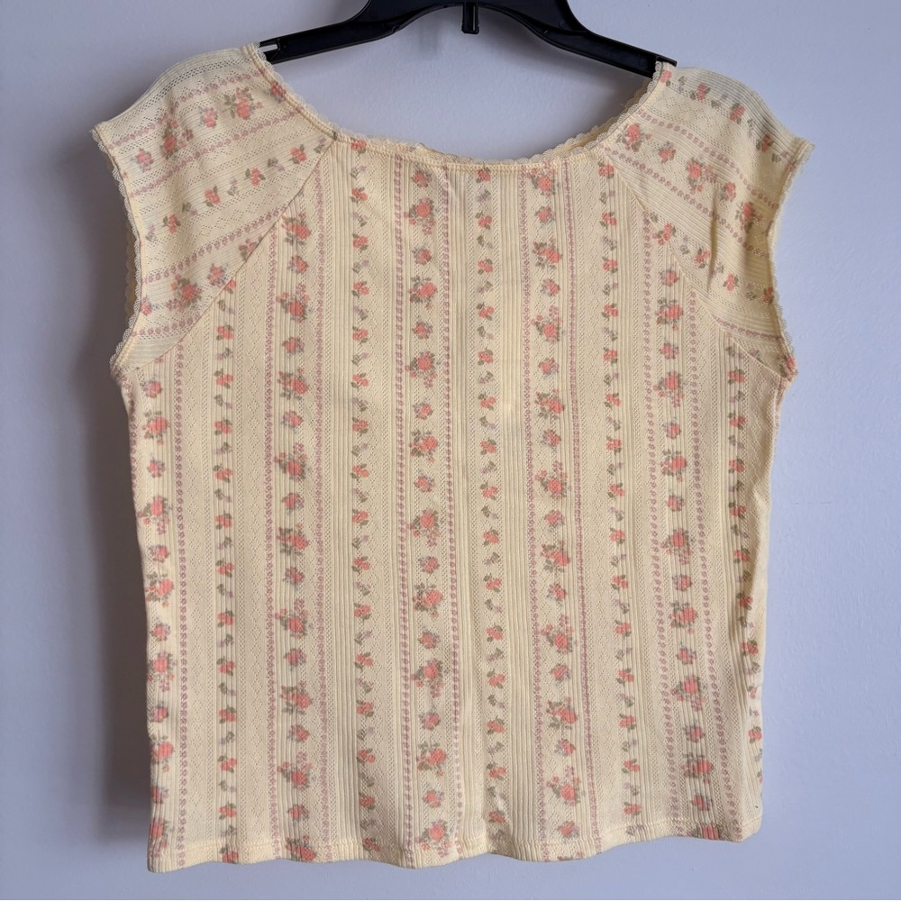 Urban Outfitter NWT Pale Yellow Top